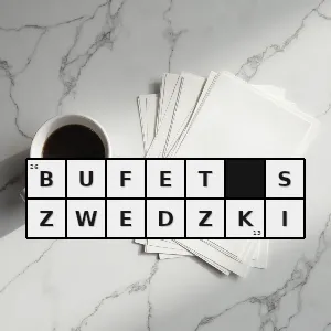 Hasło krzyżówkowe potrawy i napoje którymi goście mogą się sami częstować - bufet szwedzki – rozwiązanie, synonimy, podpowiedzi i definicje krzyżówkowe